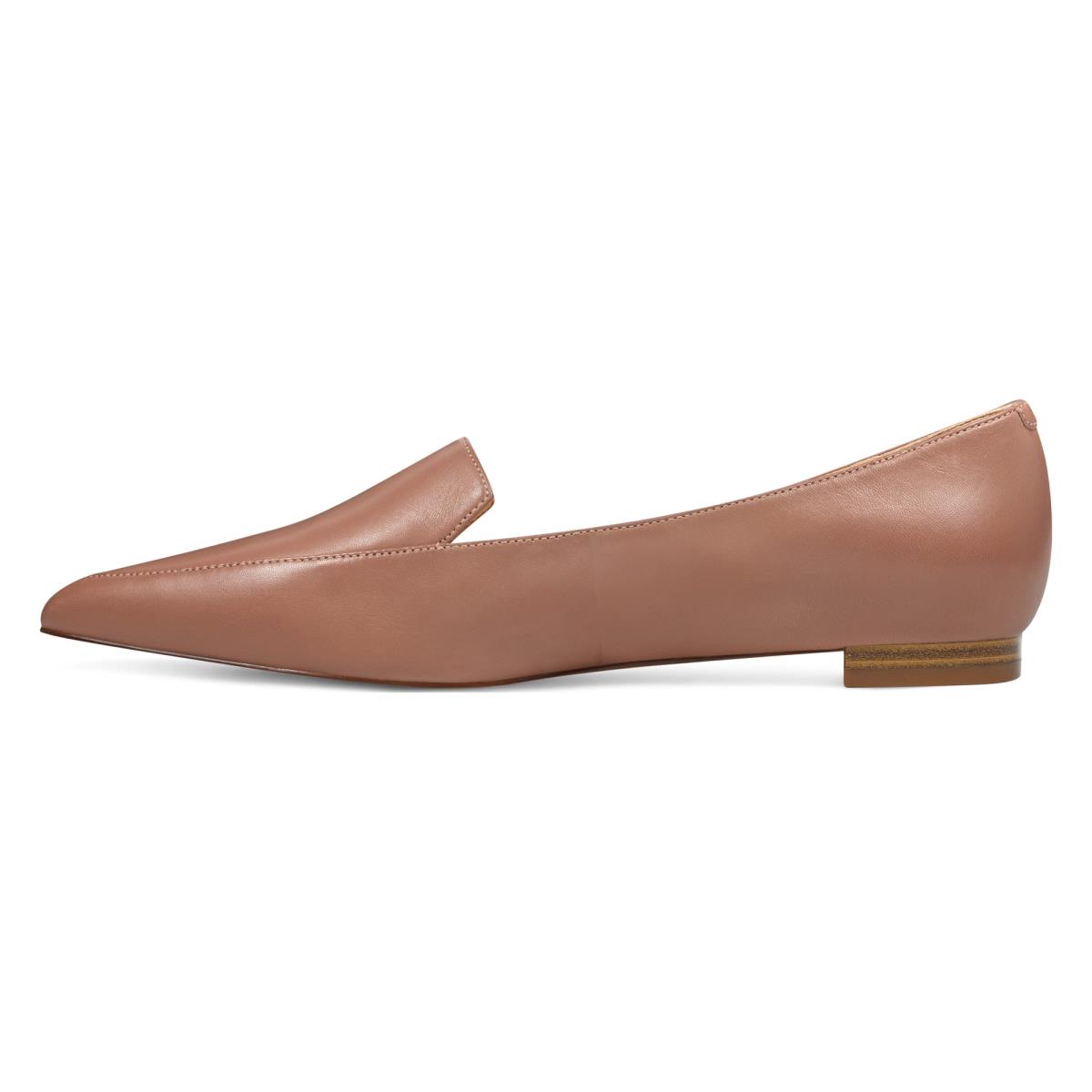 Nine West Abay Smoking Flats Beige | 2615WZOHU