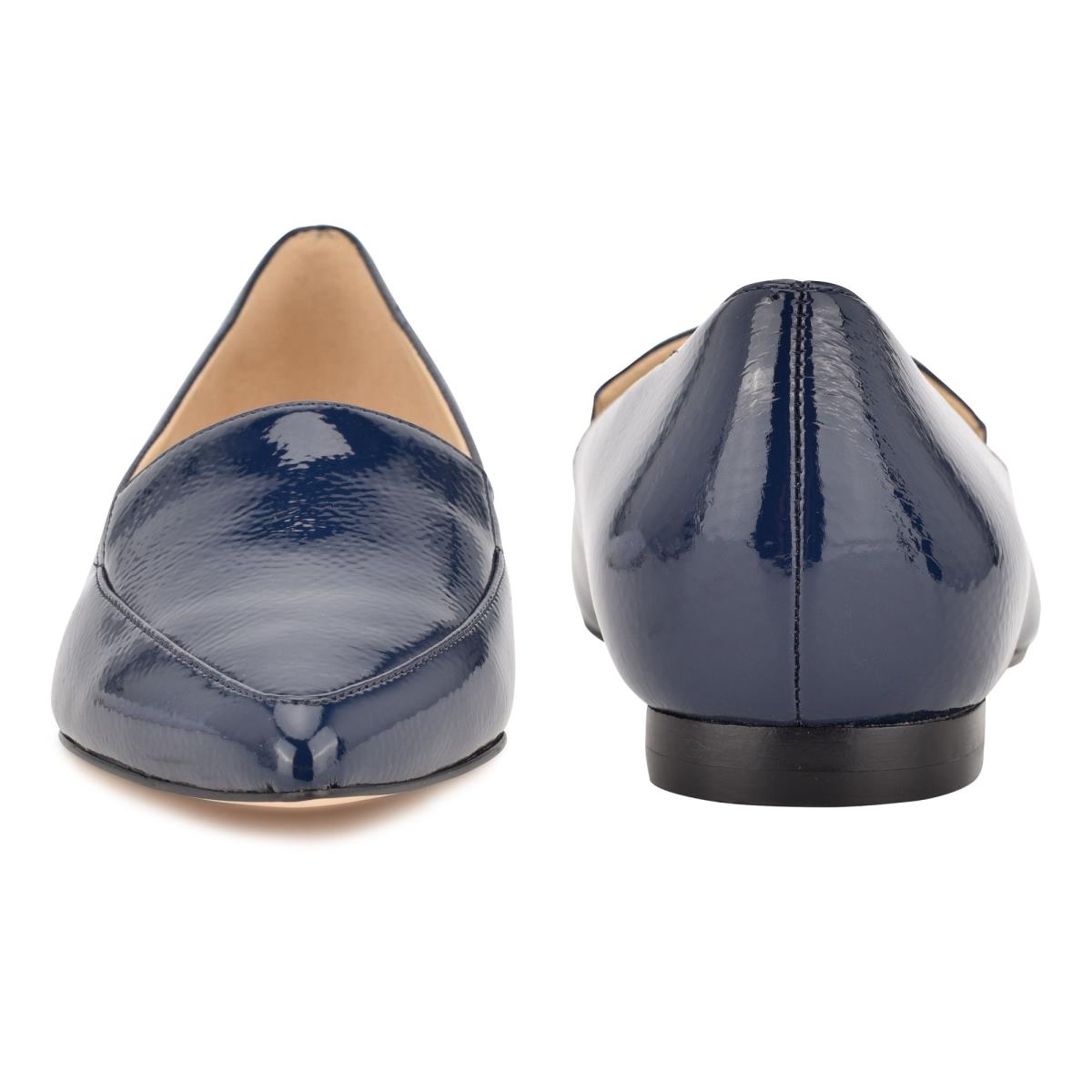 Nine West Abay Smoking Flats Blauw | 6582DSOJX