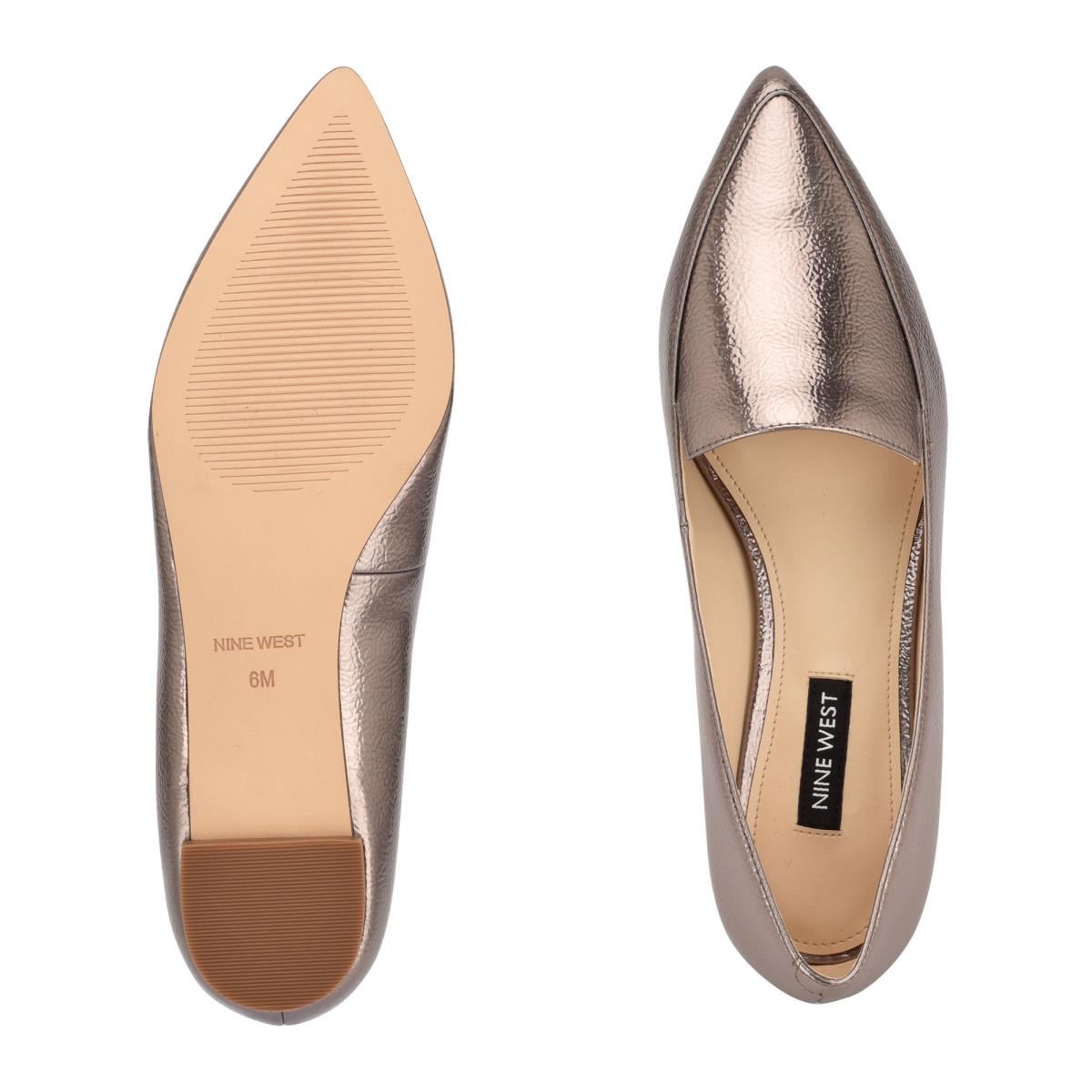 Nine West Abay Smoking Flats Bruin | 2136QVIDM