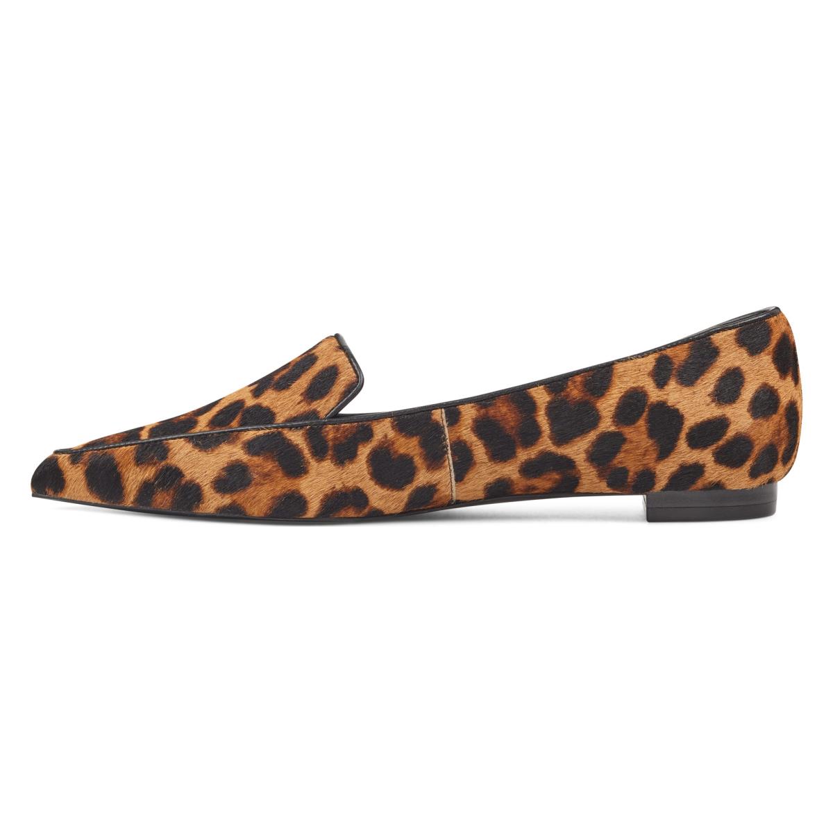 Nine West Abay Smoking Flats Leopard | 9501KIFPX