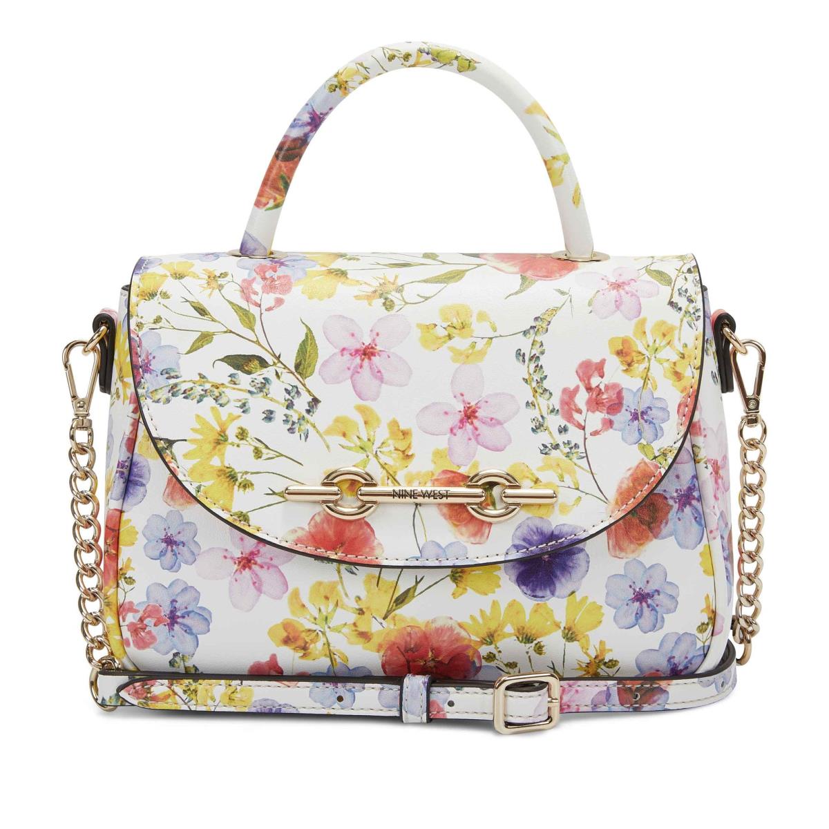 Nine West Addy Mini Top Handle Flap Crossbodytassen Bloemen | 1987JOFME