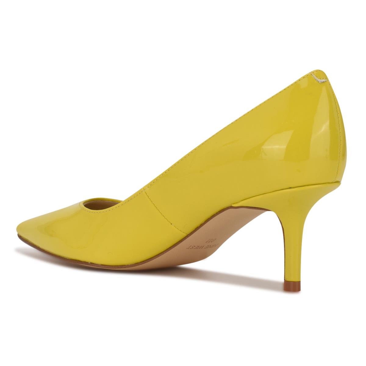 Nine West Arlene Pointy Neus Pumps Geel | 2675ZJHOL