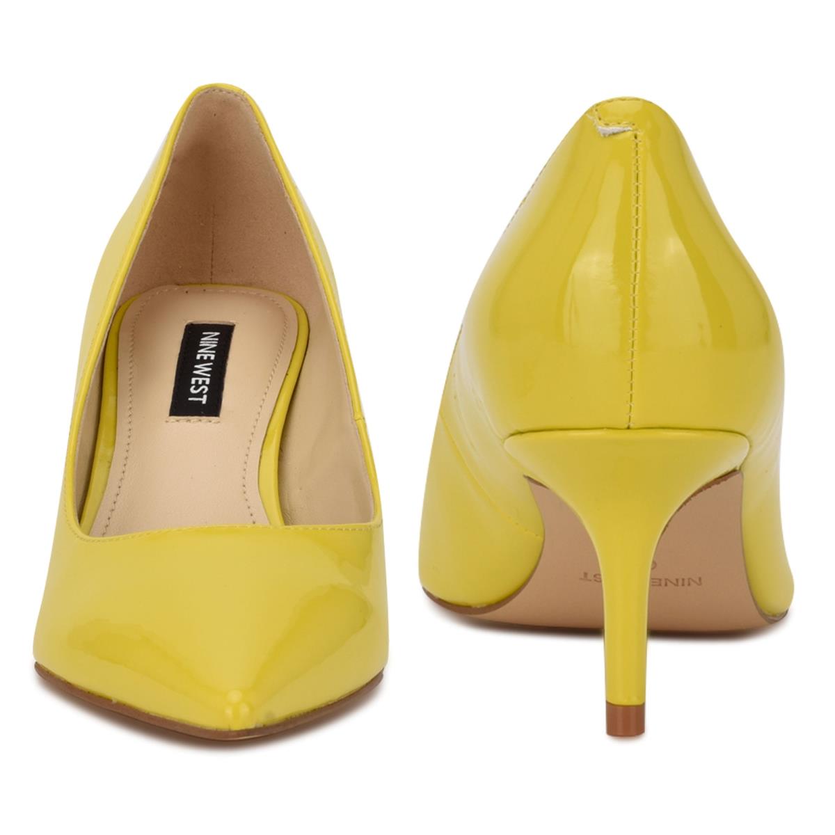 Nine West Arlene Pointy Neus Pumps Geel | 2675ZJHOL