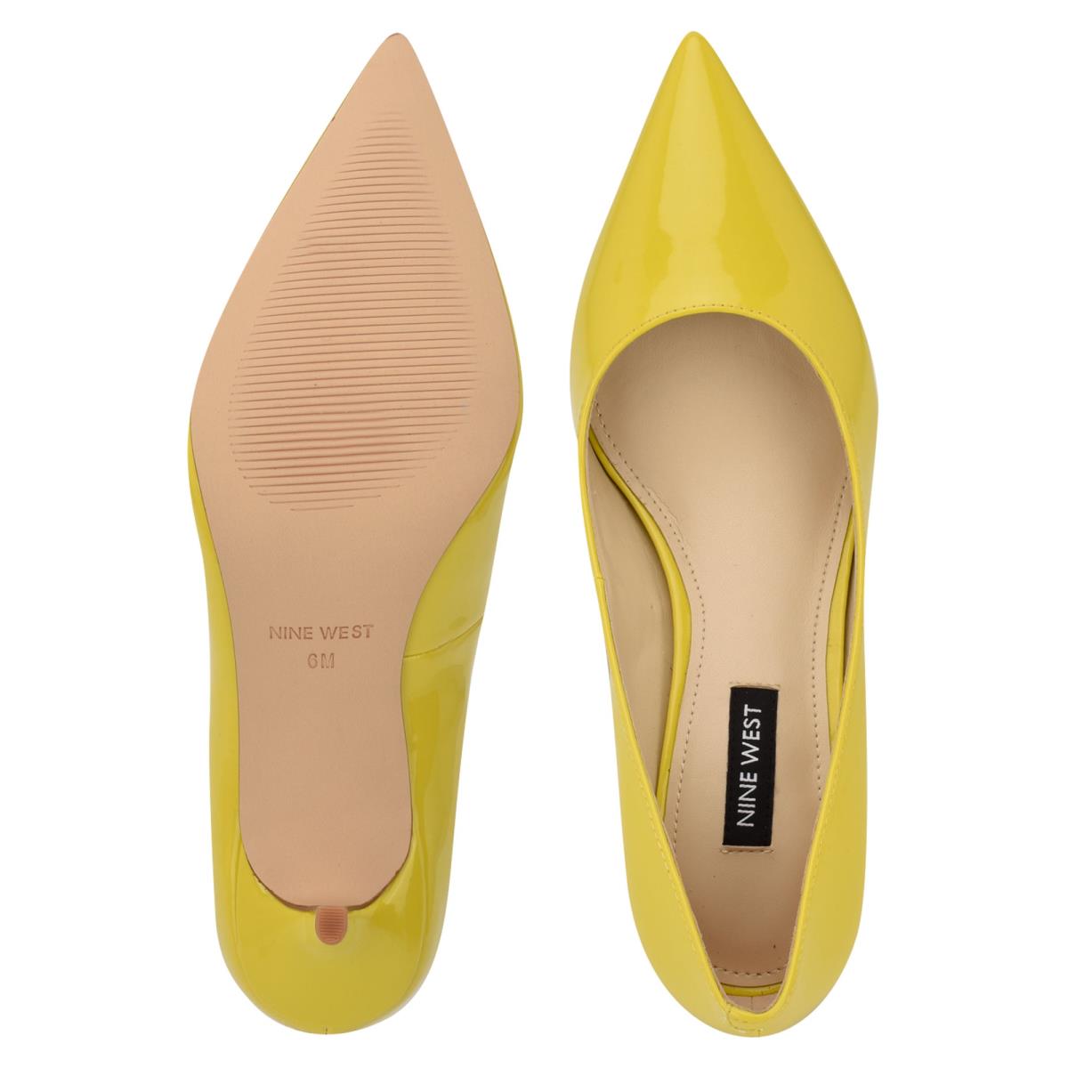 Nine West Arlene Pointy Neus Pumps Geel | 2675ZJHOL