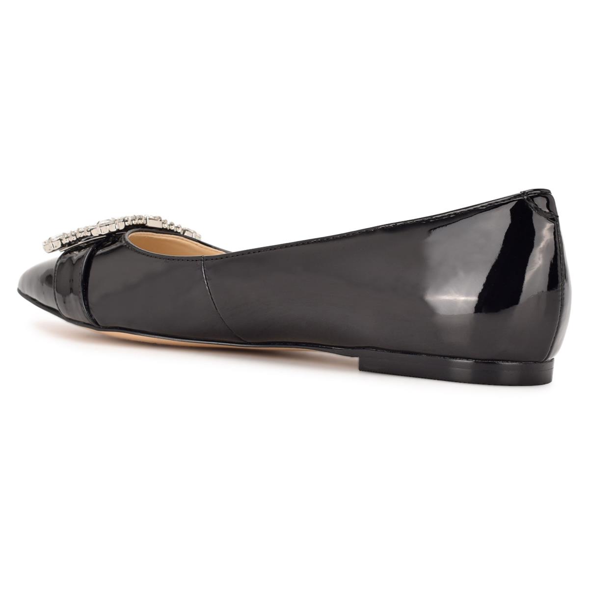 Nine West Behold Jurken Ballerina Zwart | 1468RGHEX