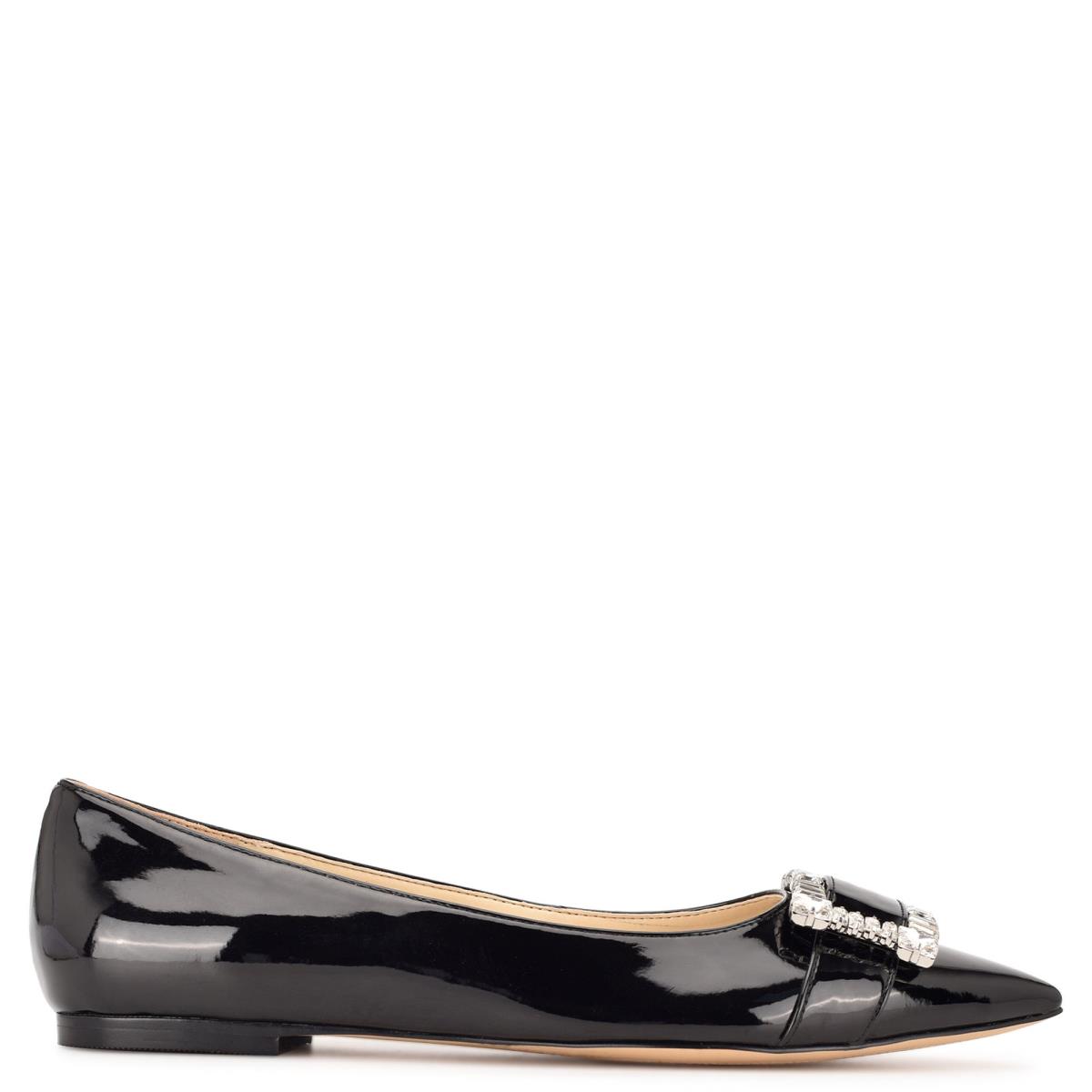 Nine West Behold Jurken Ballerina Zwart | 1468RGHEX