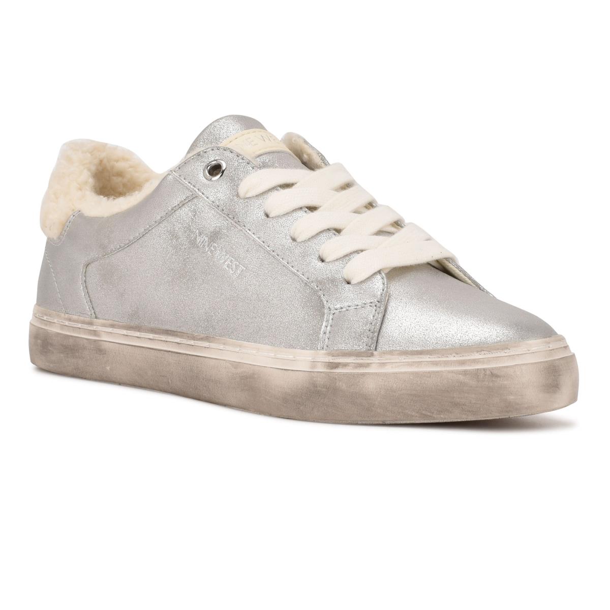 Nine West Bribe Vrijetijdssneakers Zilver | 4362DRLUT