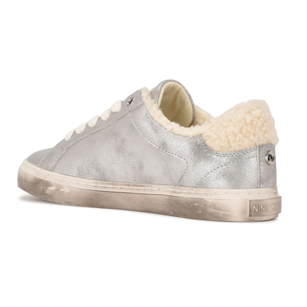 Nine West Bribe Vrijetijdssneakers Zilver | 4362DRLUT