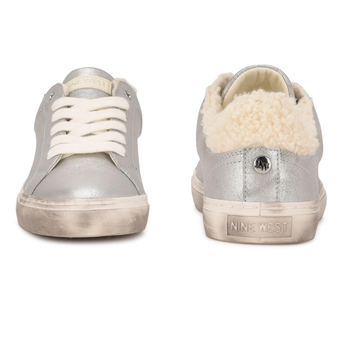 Nine West Bribe Vrijetijdssneakers Zilver | 4362DRLUT