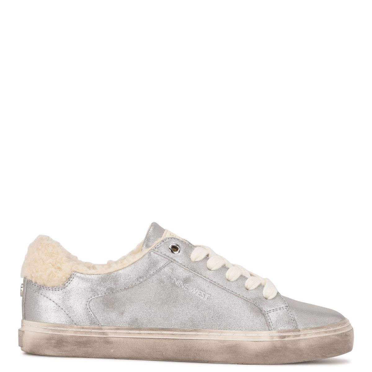 Nine West Bribe Vrijetijdssneakers Zilver | 4362DRLUT