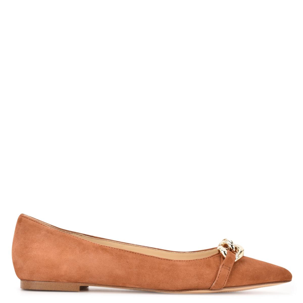 Nine West Brinks Pointy Neus Ballerina Beige | 3712KCQWX