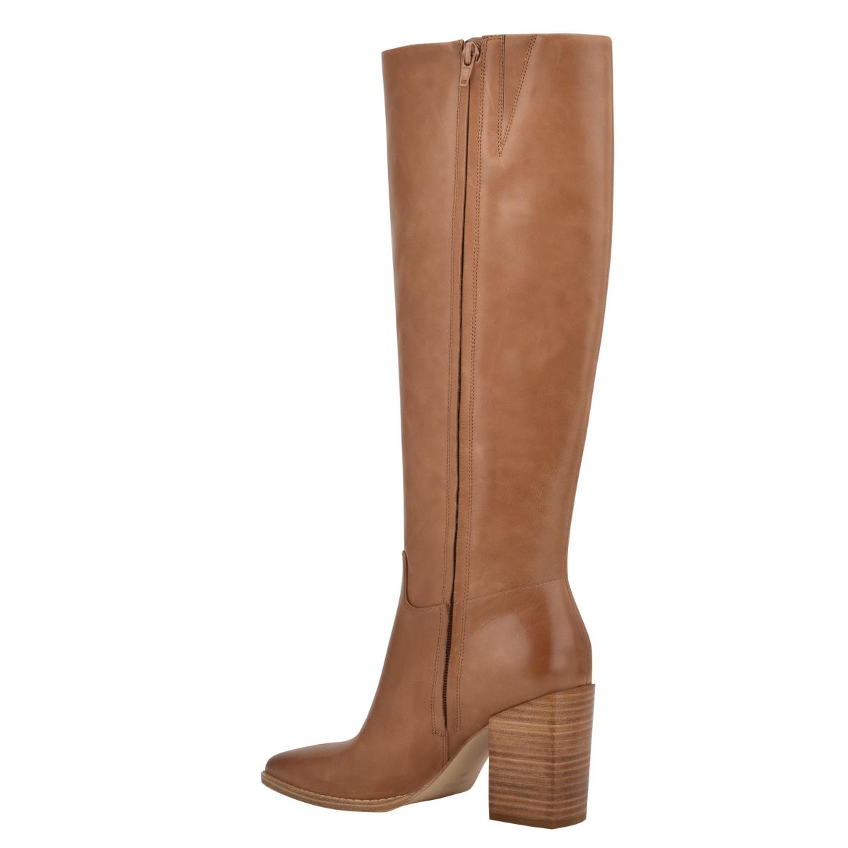 Nine West Brixe Hakken Laarzen Beige | 5963MUQOW