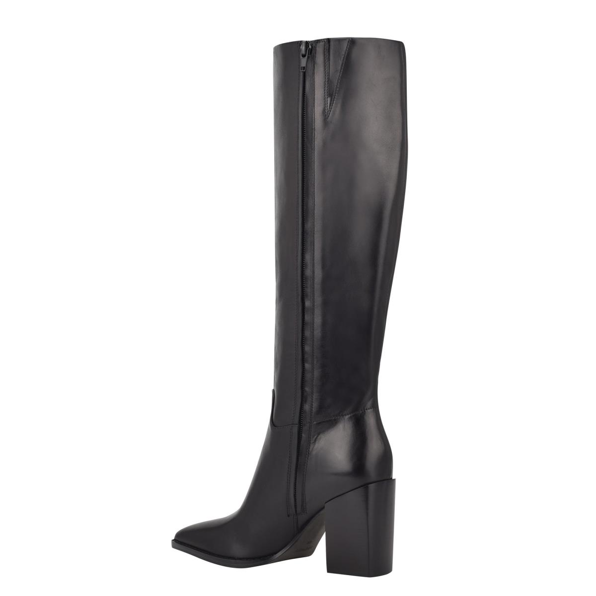 Nine West Brixe Hakken Laarzen Zwart | 6054OEYBX