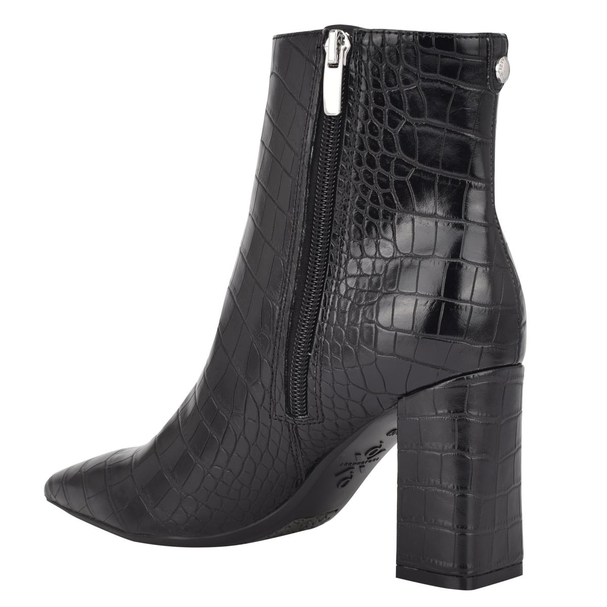 Nine West Cacey 9x9 Hak Laarzen Zwart | 9528QYRPN