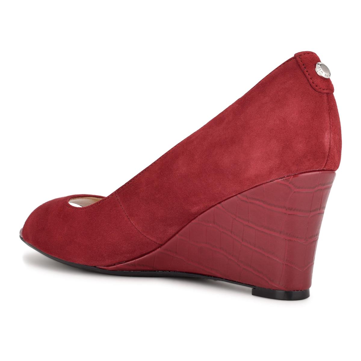 Nine West Cape 9x9 Jurken Sleehakken Bordeaux | 0685WNKCH