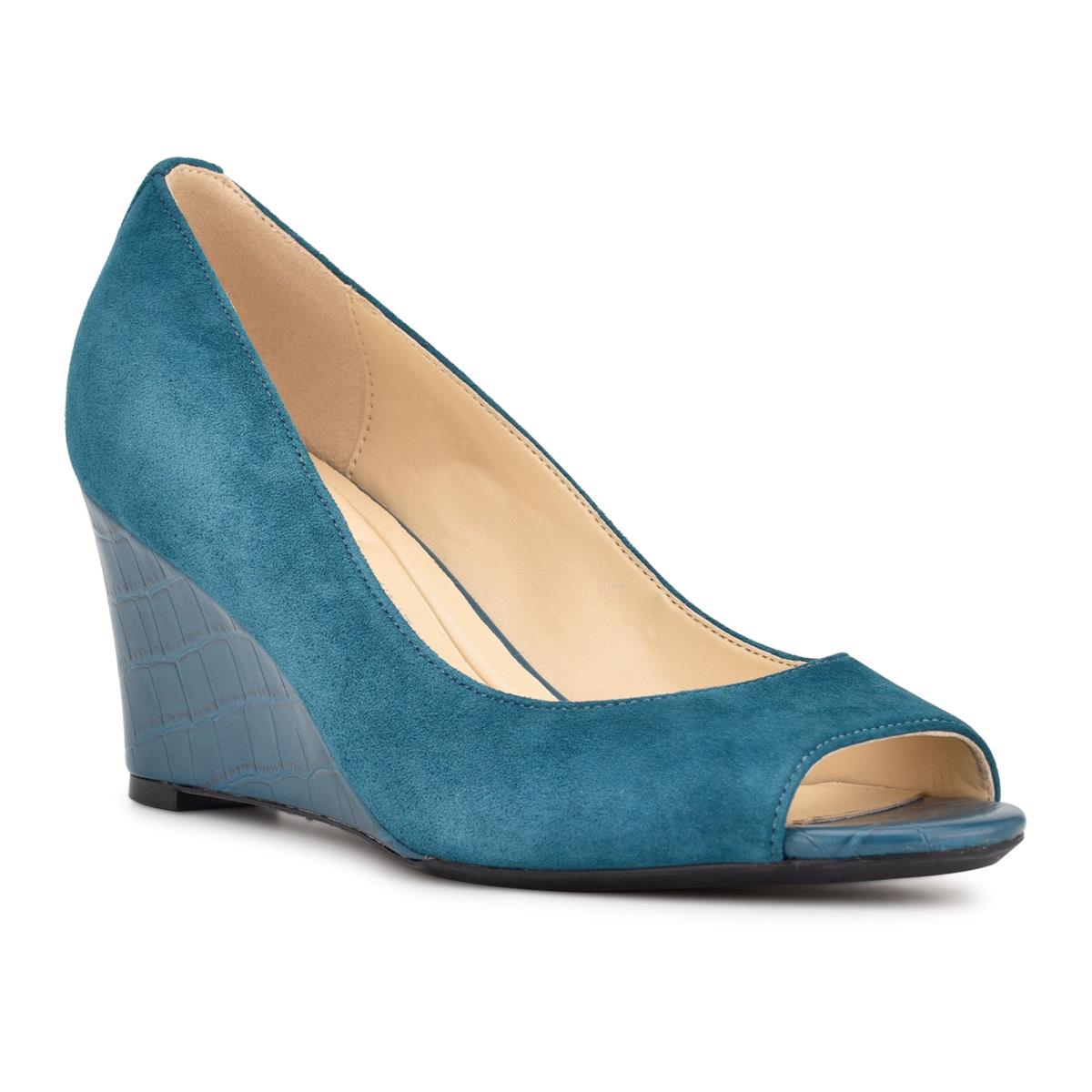 Nine West Cape 9x9 Jurken Sleehakken Turquoise | 4250RCTNU