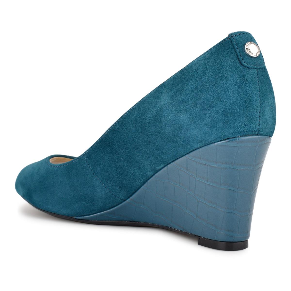 Nine West Cape 9x9 Jurken Sleehakken Turquoise | 4250RCTNU