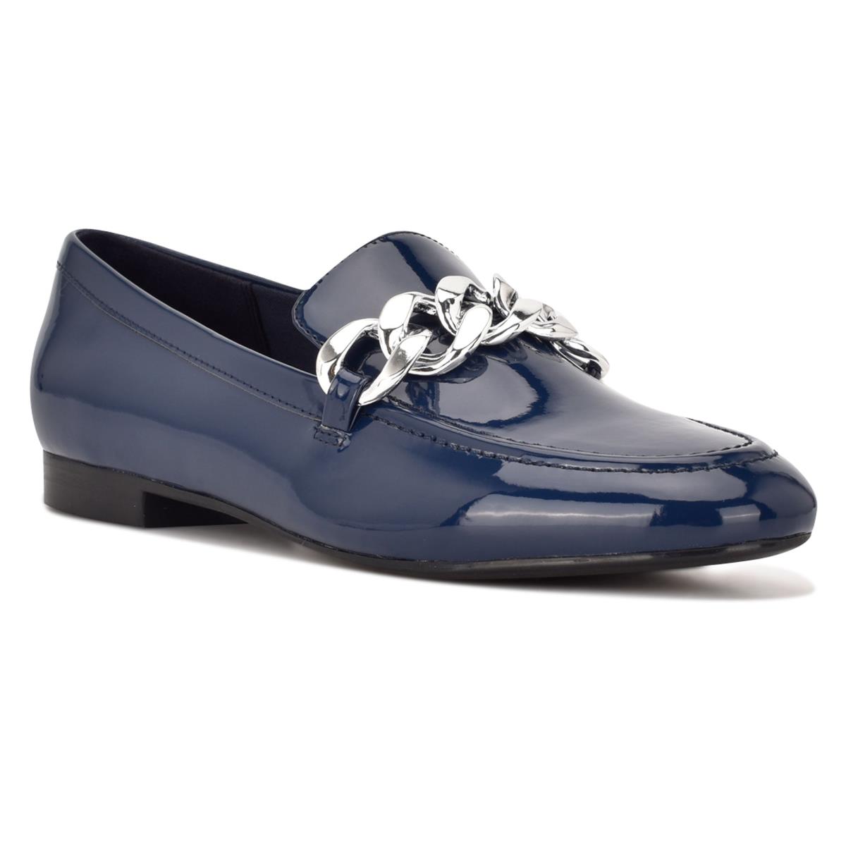 Nine West Chain Slip-On Loafers Blauw | 7160BILMO