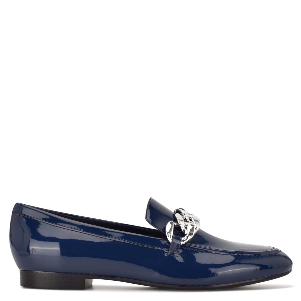 Nine West Chain Slip-On Loafers Blauw | 7160BILMO