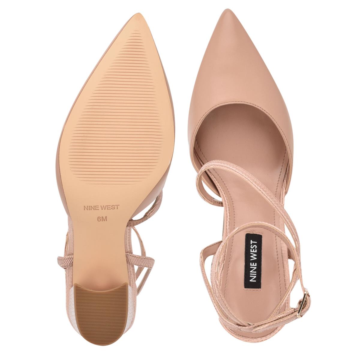 Nine West Collette Jurken Pumps Lichtbeige | 7591NIATV