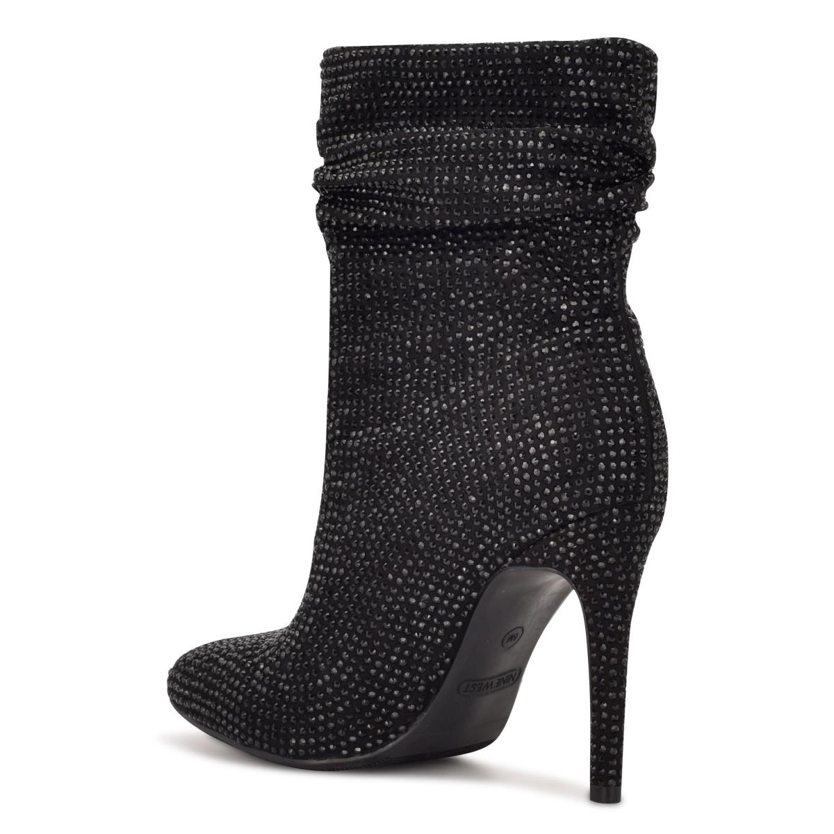 Nine West Dazzle Jurken Laarzen Zwart | 4972YRWTS