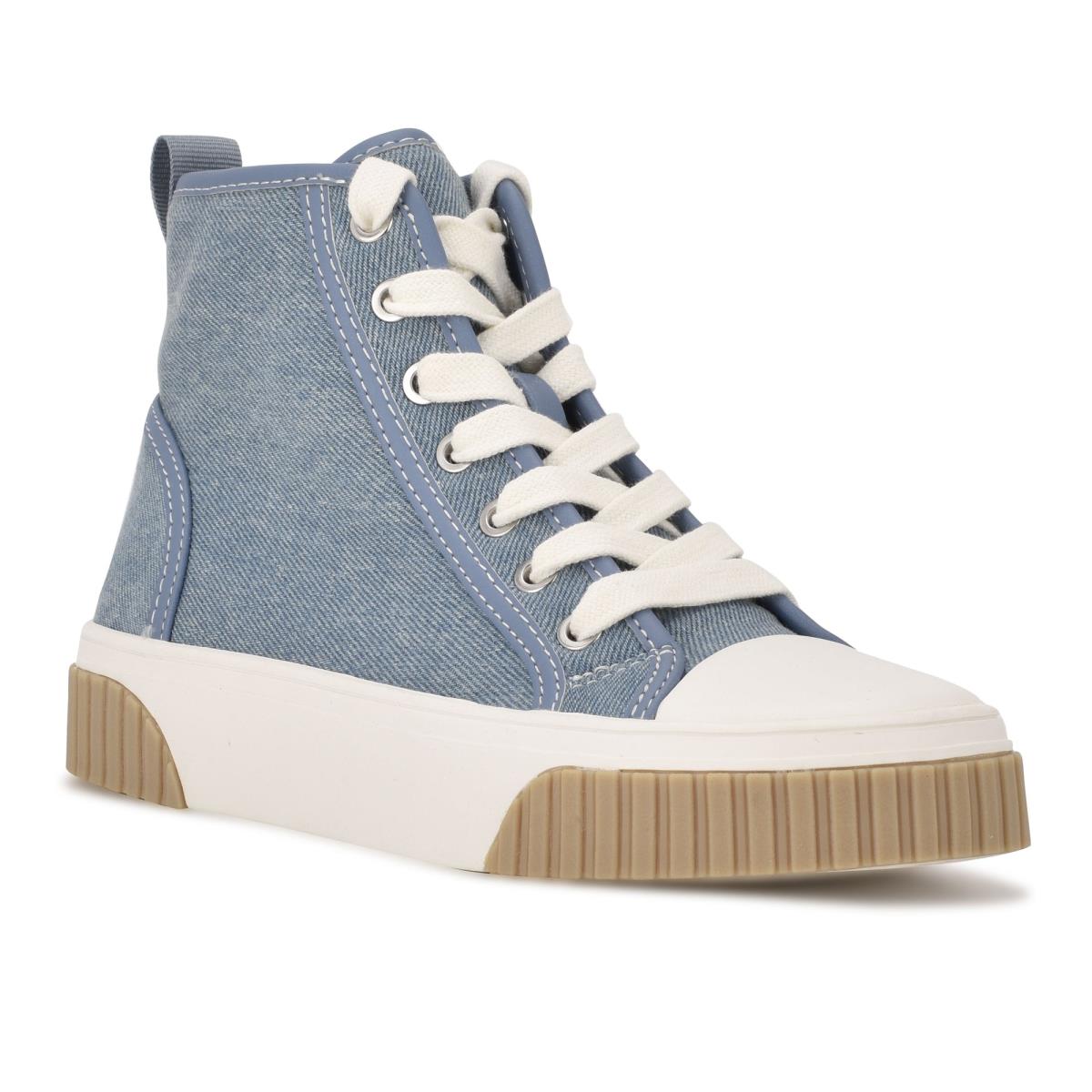 Nine West Dyiane Hoge Sneakers Blauw | 6395MZLCO