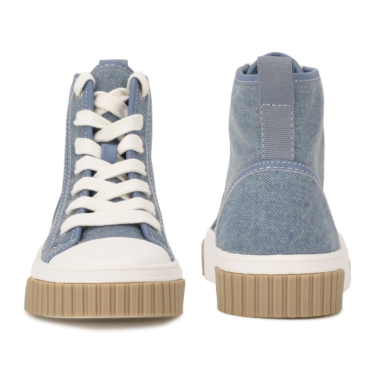 Nine West Dyiane Hoge Sneakers Blauw | 6395MZLCO