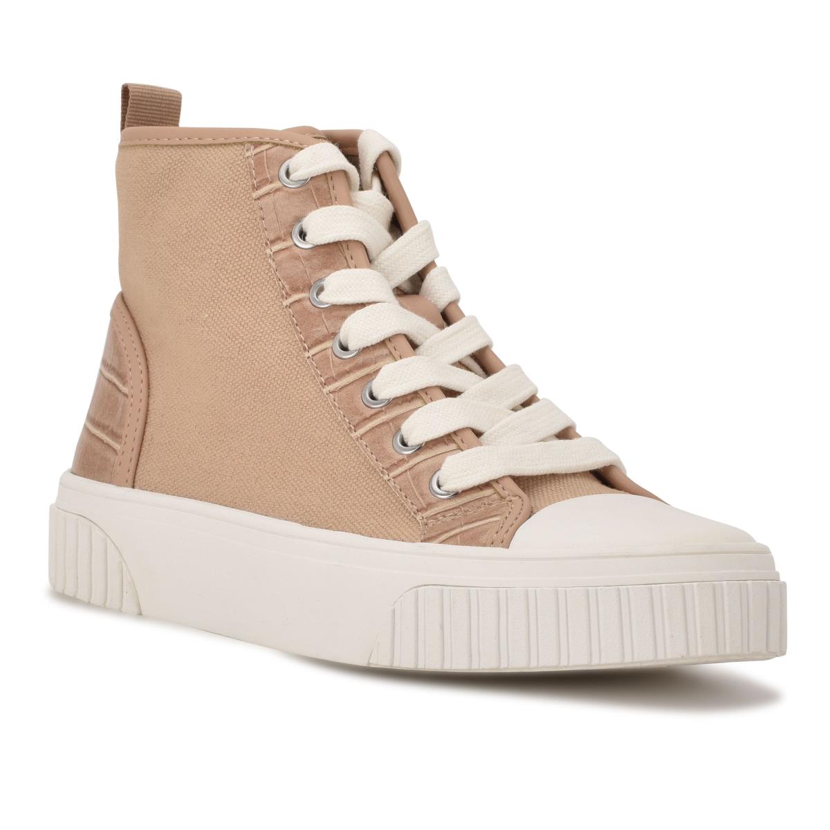 Nine West Dyiane Hoge Sneakers Koraal Bruin | 6734TUEPS