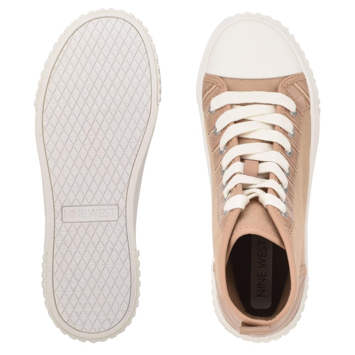 Nine West Dyiane Hoge Sneakers Koraal Bruin | 6734TUEPS