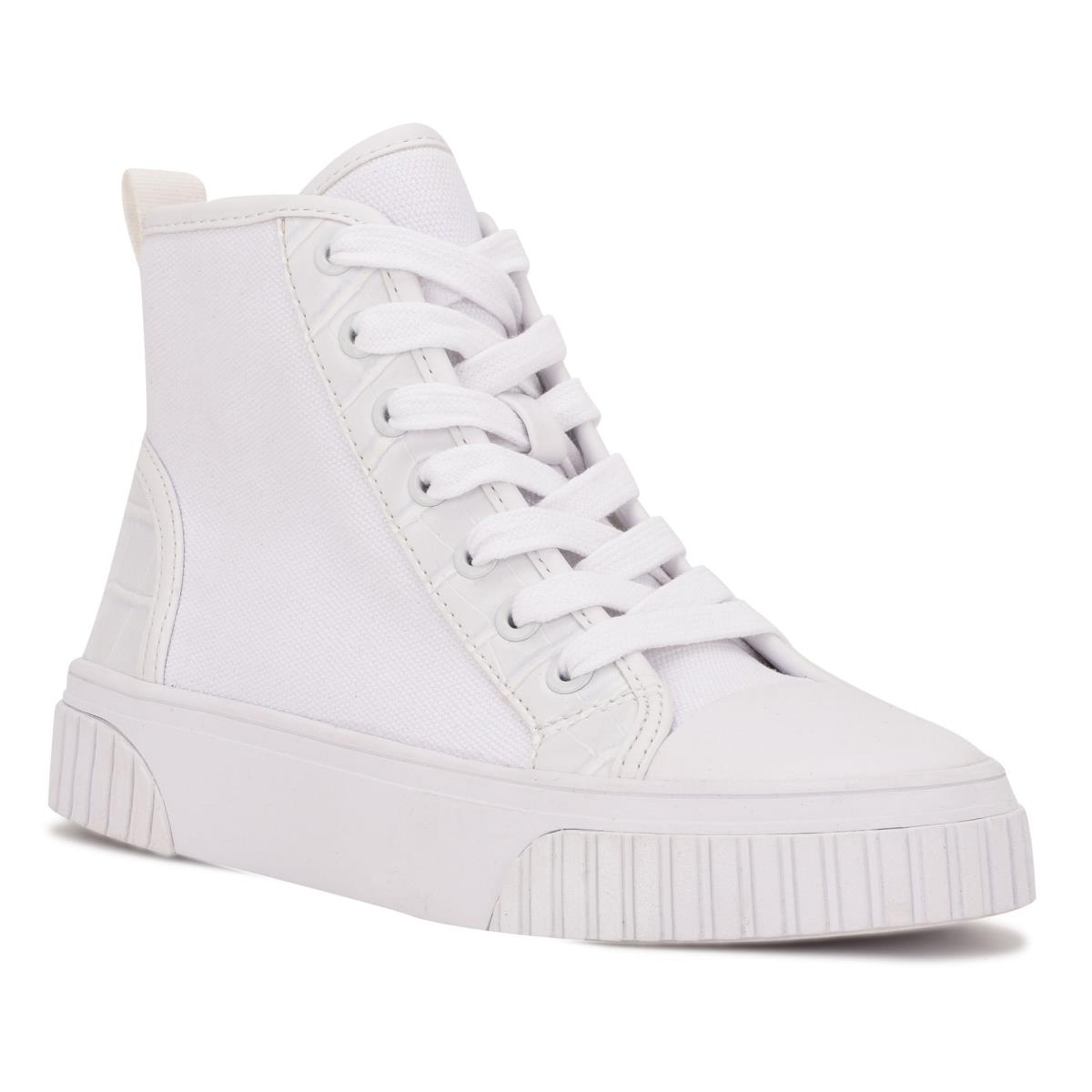 Nine West Dyiane Hoge Sneakers Wit | 7069XSPKB