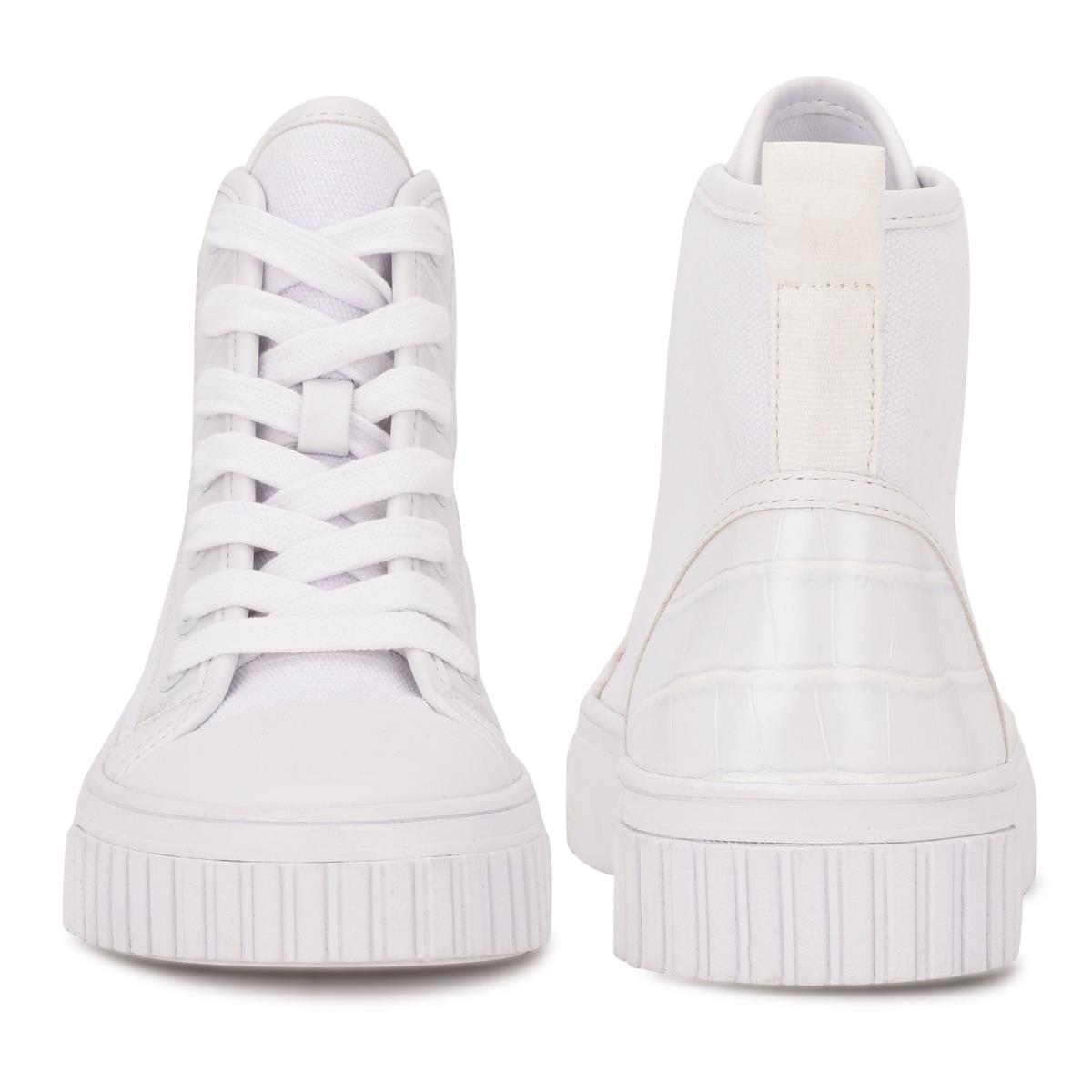 Nine West Dyiane Hoge Sneakers Wit | 7069XSPKB