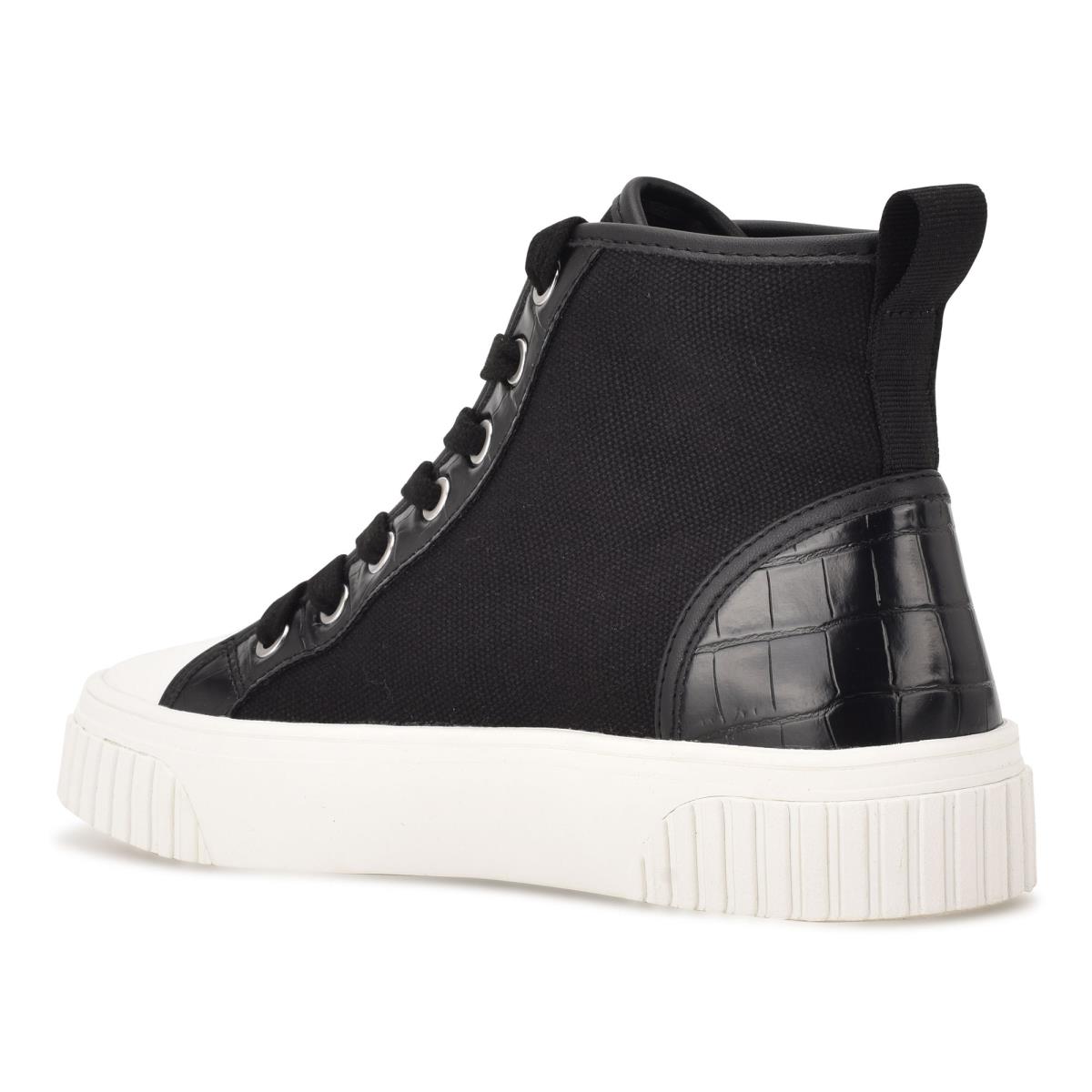 Nine West Dyiane Hoge Sneakers Zwart | 5479GFEXI