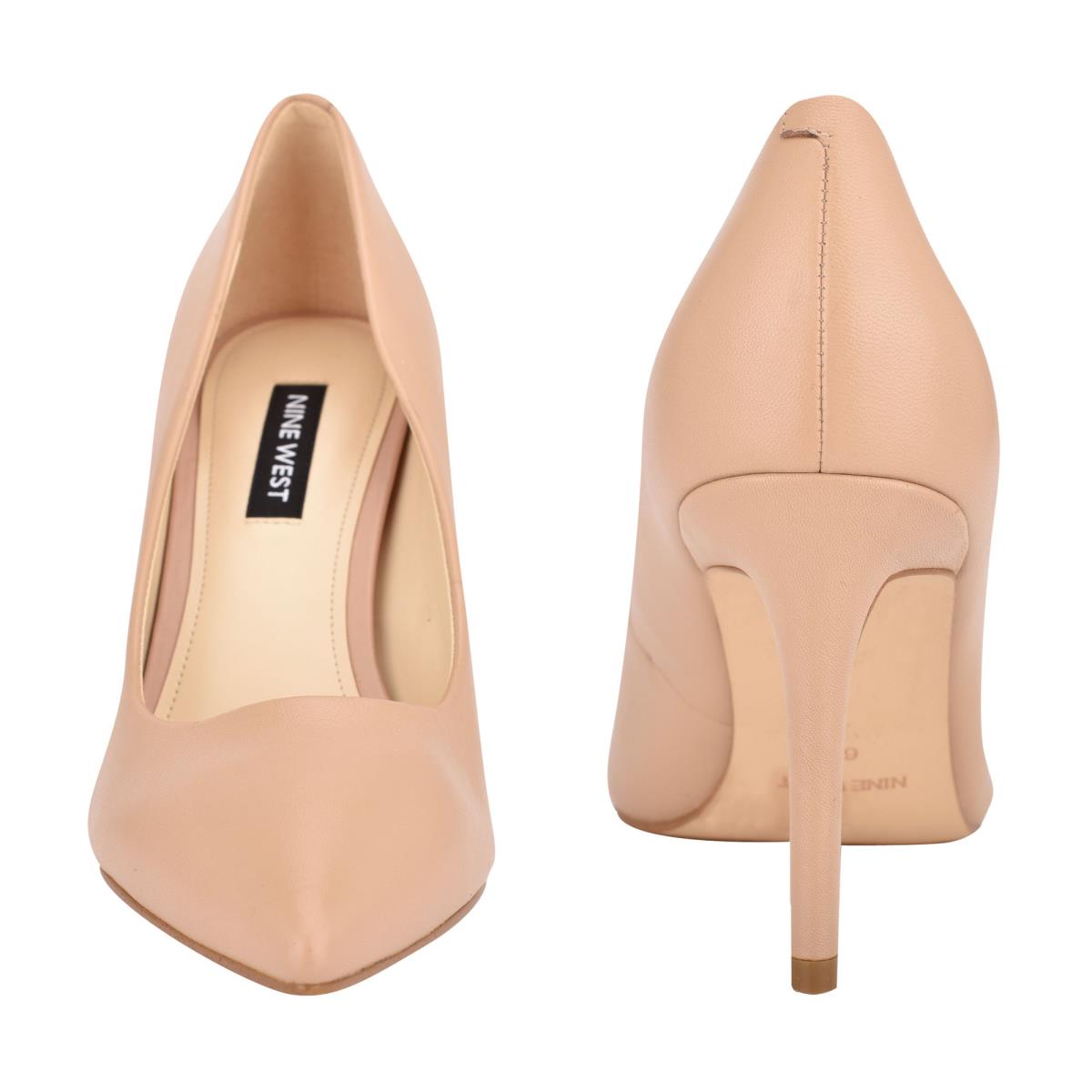 Nine West Ezra Pointy Neus Pumps Beige | 5068UBDRV