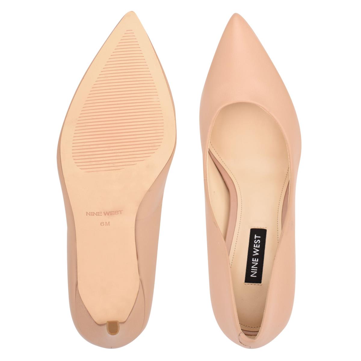 Nine West Ezra Pointy Neus Pumps Beige | 5068UBDRV