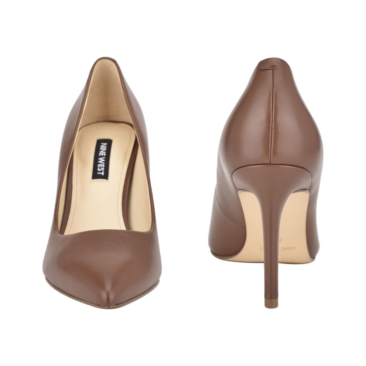 Nine West Ezra Pointy Neus Pumps Bruin | 2408SHCWM