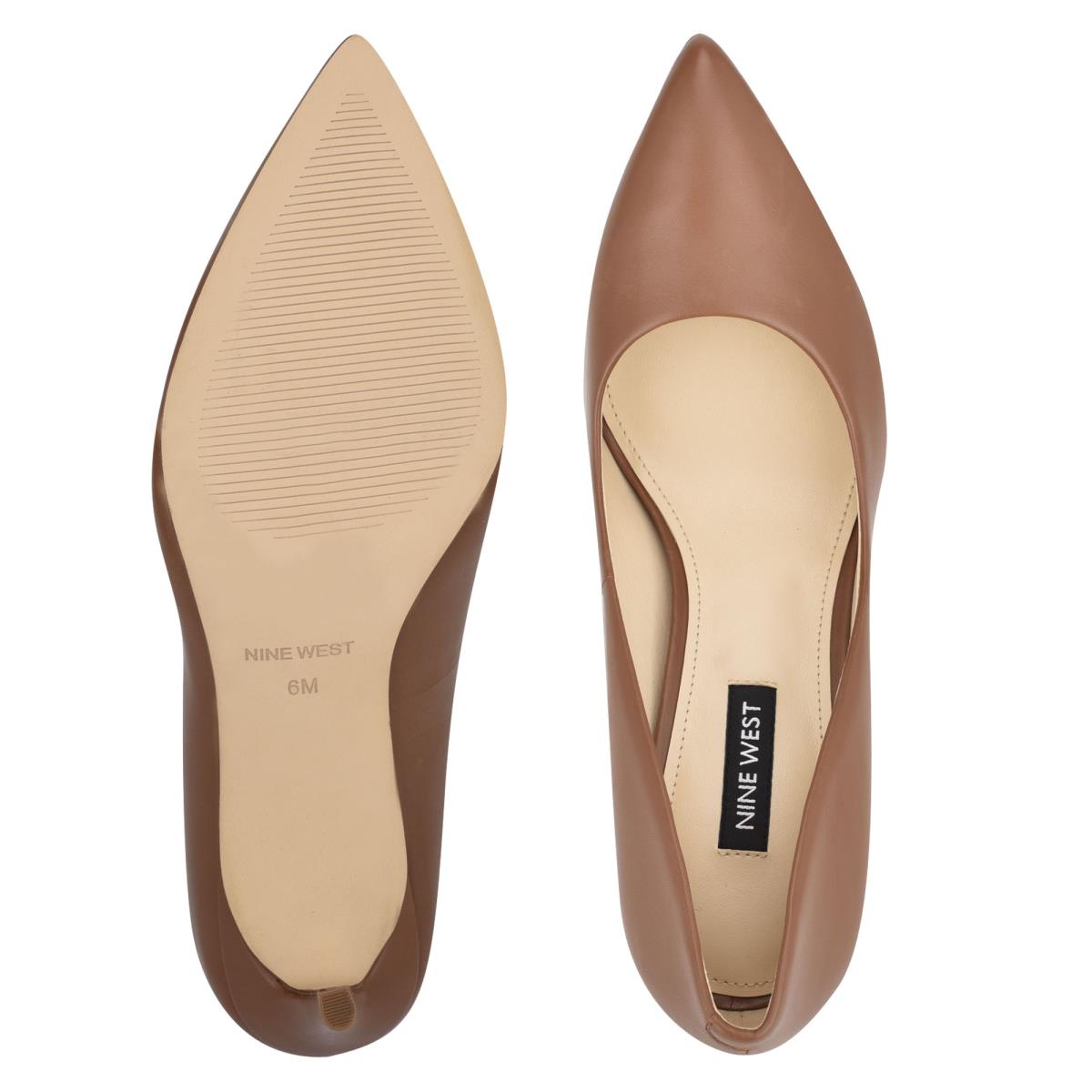 Nine West Ezra Pointy Neus Pumps Bruin | 7259BVDPO