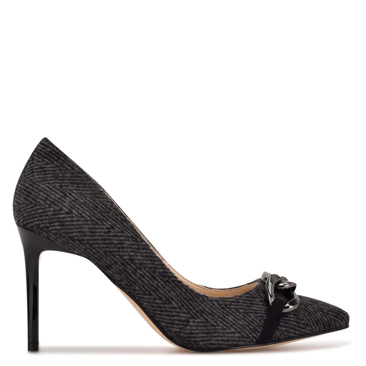 Nine West Ezzie Pointy Neus Pumps Grijs | 1072CEBKN