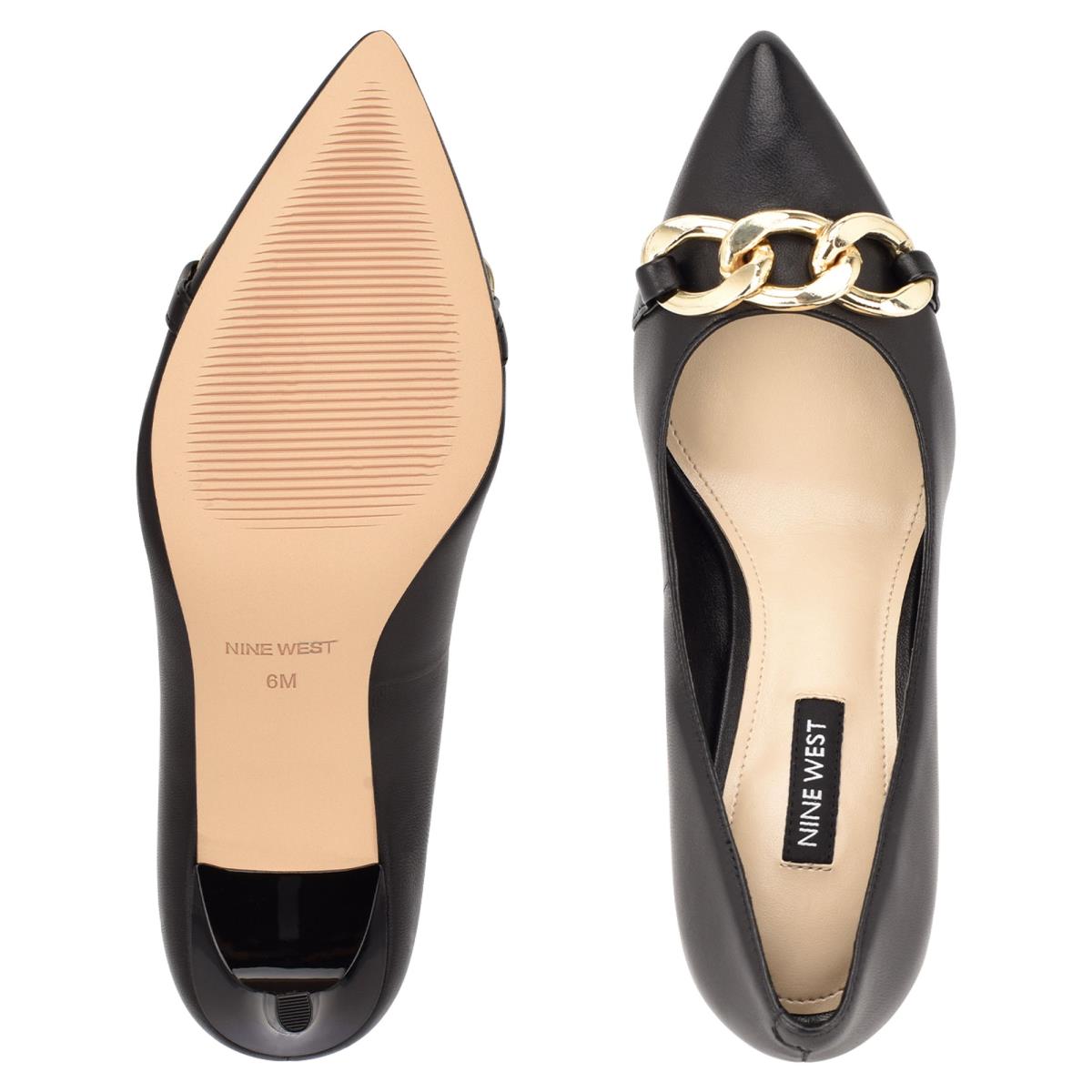 Nine West Ezzie Pointy Neus Pumps Zwart | 8579NPBLQ