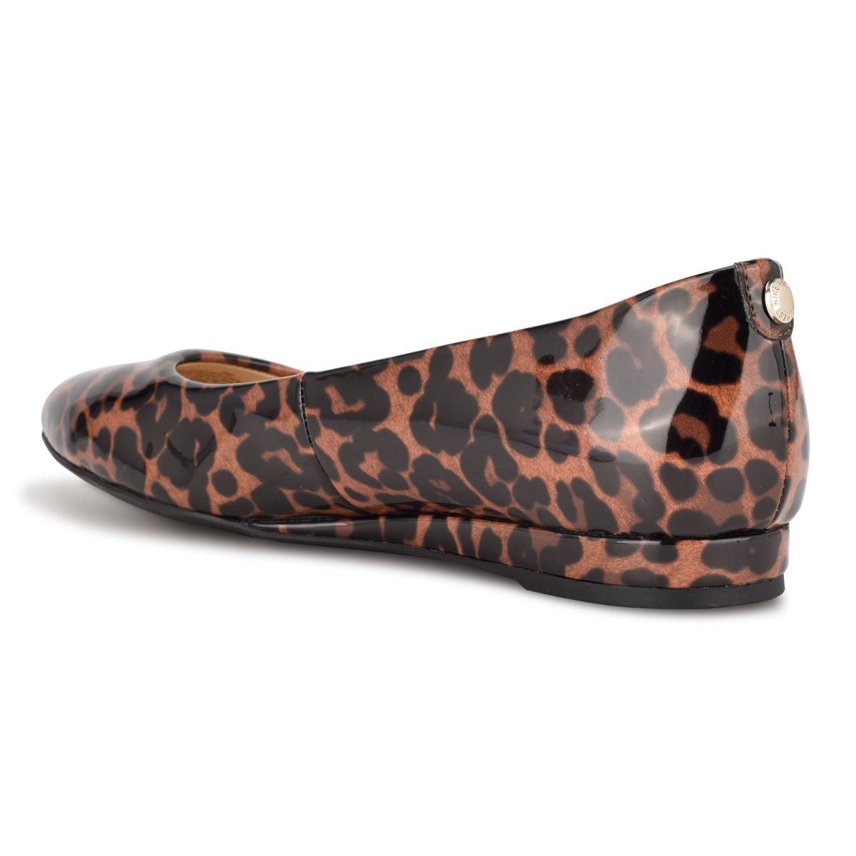 Nine West Ferdi 9x9 Pointy Neus Ballerina Slangenprint | 6793HPMSQ