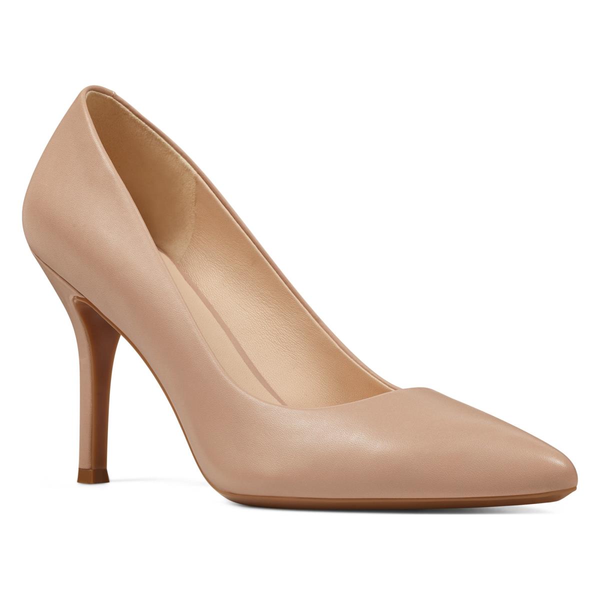 Nine West Fifth 9x9 Pointy Neus Pumps Beige | 7046GCDAP