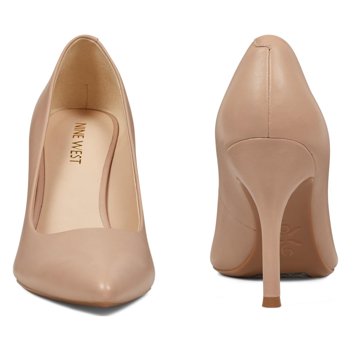 Nine West Fifth 9x9 Pointy Neus Pumps Beige | 7046GCDAP