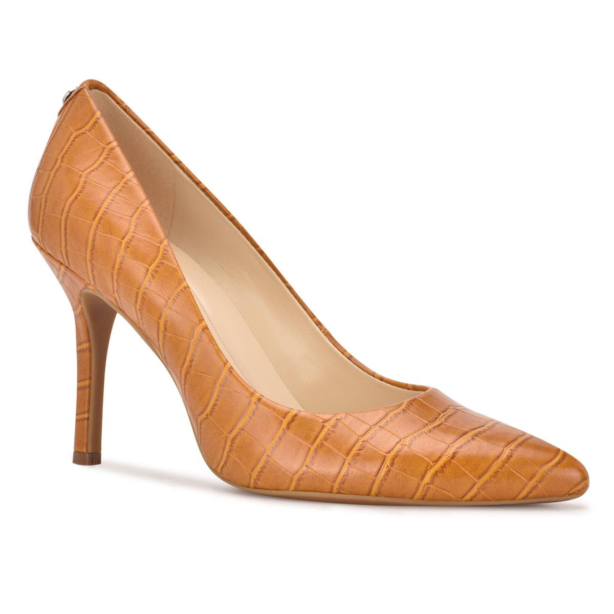 Nine West Fifth 9x9 Pointy Neus Pumps Mosterdgeel | 7650NUKCS