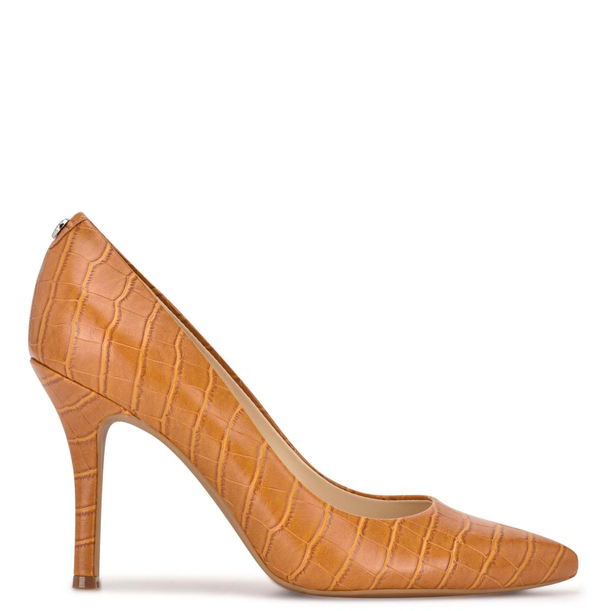 Nine West Fifth 9x9 Pointy Neus Pumps Mosterdgeel | 7650NUKCS