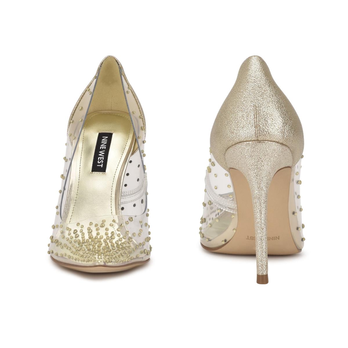 Nine West Franca Jurken Pumps Zilver | 3756JIYTM