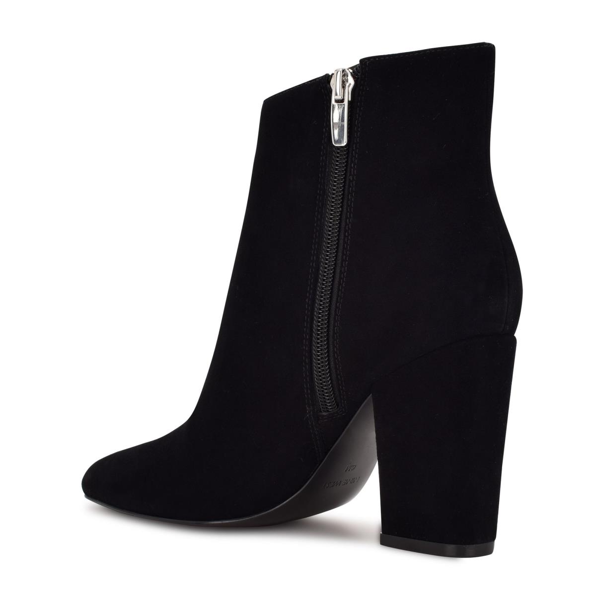 Nine West Glorya Hak Laarzen Zwart | 8031MSGXZ