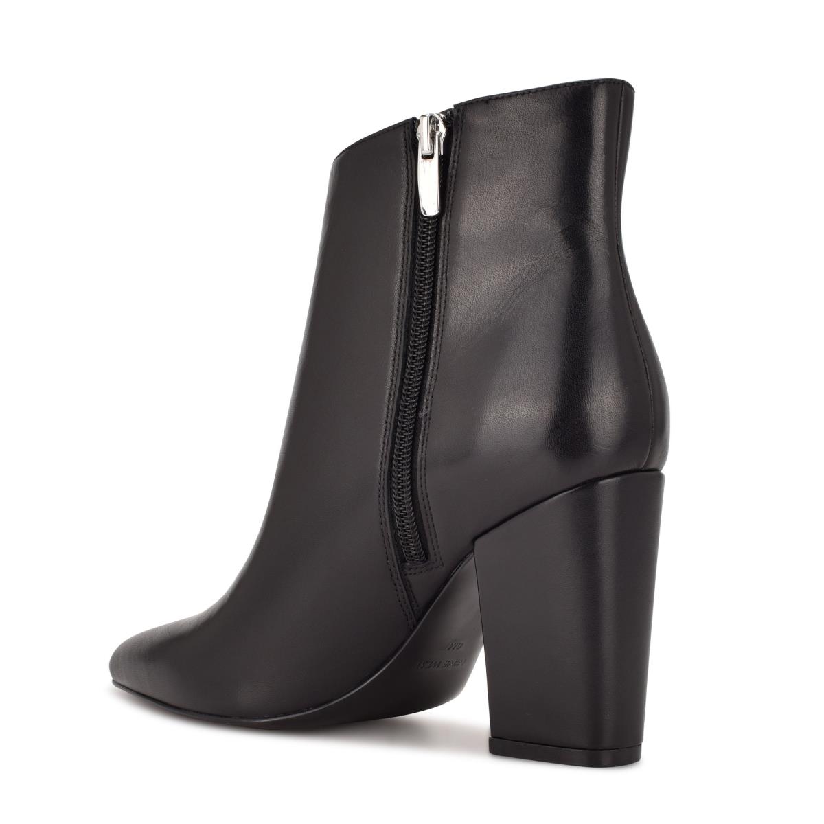 Nine West Glorya Hak Laarzen Zwart | 8910GHJDI