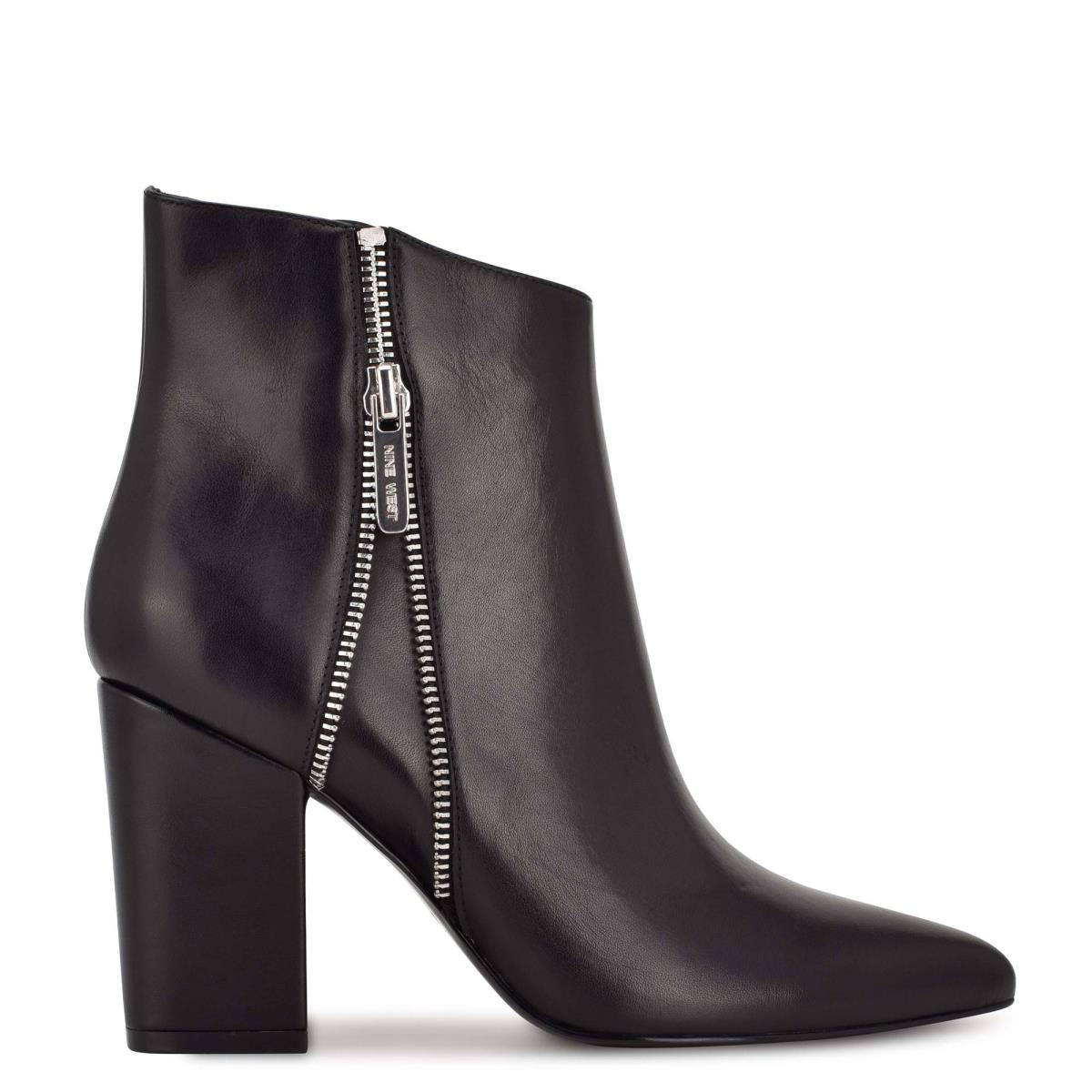 Nine West Glorya Hak Laarzen Zwart | 8910GHJDI