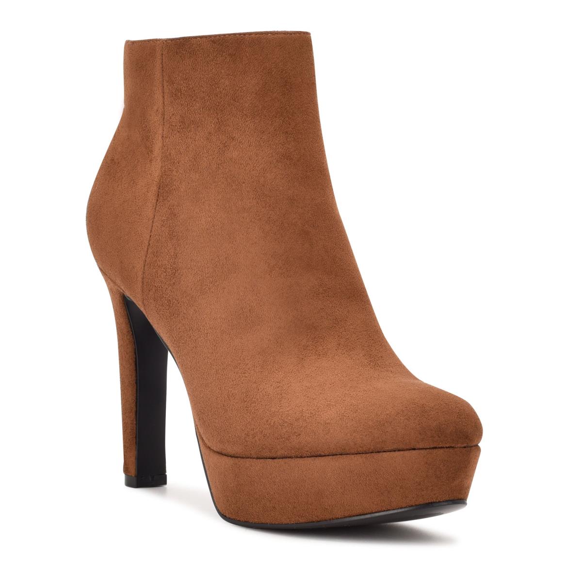 Nine West Glowup Platform Laarzen Bruin | 1705JKYCT