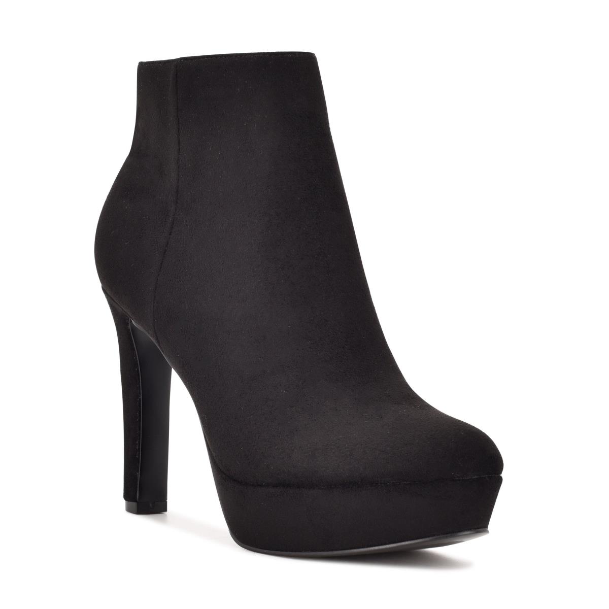 Nine West Glowup Platform Laarzen Zwart | 0378DJNKE