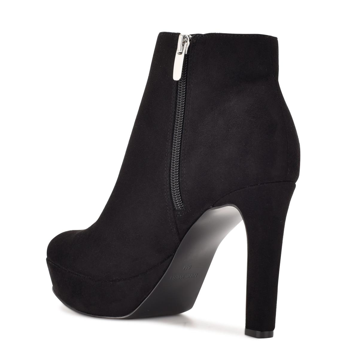 Nine West Glowup Platform Laarzen Zwart | 0378DJNKE